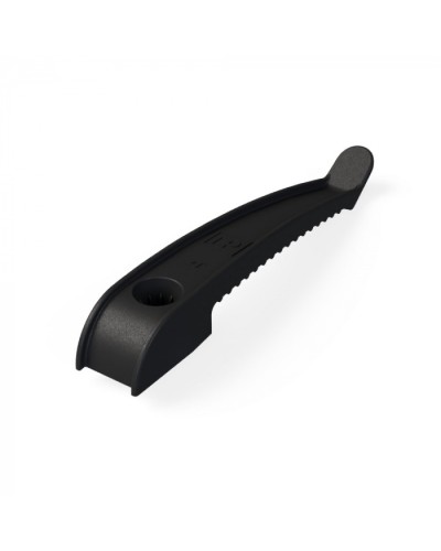 Держатель кабеля односторонний для прямого монтажа в гофроящике черный (200 шт/кор) Промрукав (PR13.0491) в Королеве Аксессуары для кабель-канала Pintop.ru