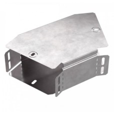 Угол горизонтальный 45 градусов с крышкой Стандарт 150х80 Промрукав (PR16.0427)