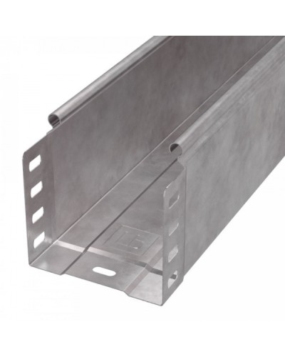 Лоток неперфорированный Стандарт HDZ 100х100х3000 (0,7 мм) (6 м/уп) Промрукав (PR16.1204) в Королеве Кабельные лотки Pintop.ru