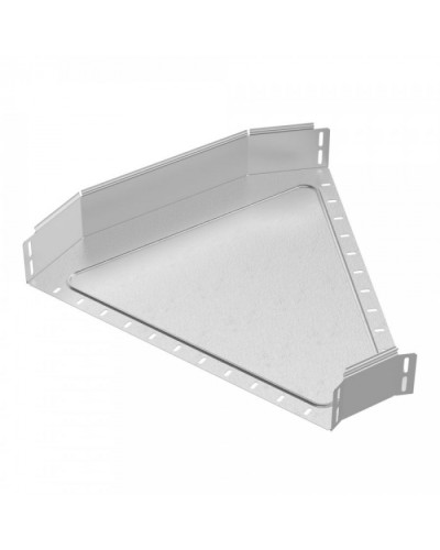 Угол горизонтальный 45 градусов Стандарт HDZ 600х100 Промрукав (PR16.1634) в Королеве Аксессуары для лотков Pintop.ru