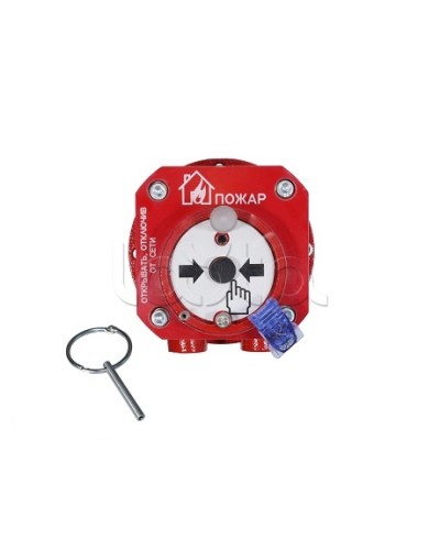 Извещатель пожарный ручной взрывозащищенный Спектрон-512-Exd-А-ИПР-В в Королеве Пожарные извещатели (Ex) Pintop.ru