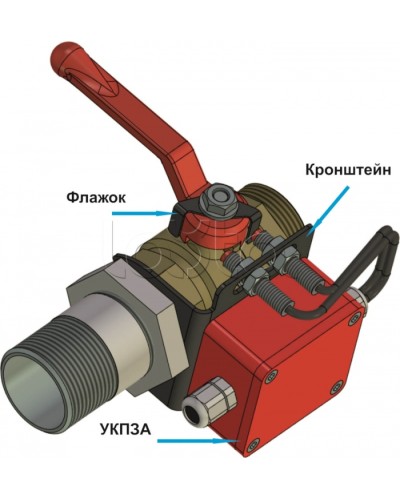 Кронштейн КШ-25-46-И (для УКПЗА v1, v2) Спецавтоматика в Королеве Дополнительное оборудование пожаротушения Pintop.ru