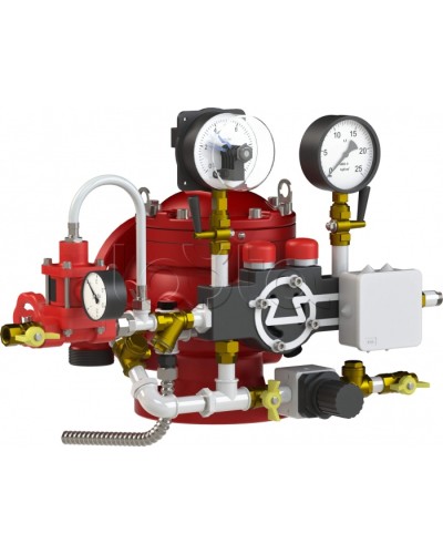 Узел управления спринклерный воздушный Спецавтоматика УУ-С100/1,6В3-ВФ.О4 в Королеве Устройства пуска водяного пожаротушения Pintop.ru