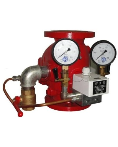 Узел управления спринклерный водозаполненный Спецавтоматика УУ-С150/1,6 В-ВФ.04 Прямоточный-150 исп. 01 в Королеве Устройства пуска водяного пожаротушения Pintop.ru