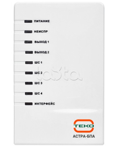 Блок сигнально-пусковой адресный Теко Астра-БПА в Королеве Приемно-контрольные приборы Pintop.ru
