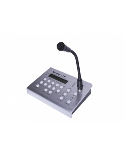 Консоль микрофонная удалённая многозонная Тромбон УК в Королеве Система оповещения и трансляции Pintop.ru