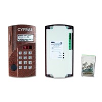 Блок вызова видеодомофона на 100 абонентов Цифрал CCD-2094.1M/РК