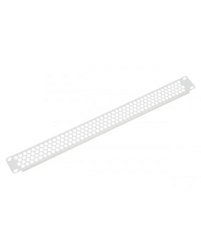 Фальшпанель в шкаф 19 1U перфорированная ЦМО ФП-1.4-9005 в Королеве Аксессуары для стоек и шкафов Pintop.ru