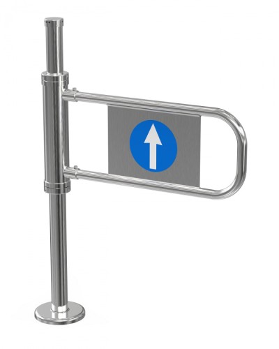 Калитка Ростов-Дон К21 лв ХРОМ (без дуги) Ростов-Дон в Королеве Калитки Pintop.ru