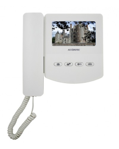 Домофон AccordTec AT-VD433C EXEL WHITE в Королеве Многоабонентные системы Pintop.ru