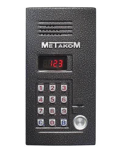 Блок вызова домофона Метаком MK2012-TM4E в Королеве Блоки вызова многоабонентные Pintop.ru
