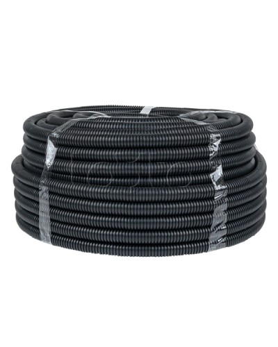 Труба гофр. негорючая безгалогеновая FRHF с протяжкой d25 мм (75 м) черная EKF-Plast (FRHF-25) в Королеве Труба гофрированная Pintop.ru