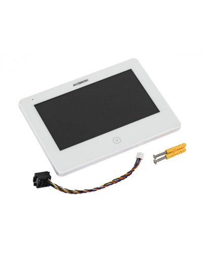 Монитор видеодомофон AccordTec AT-VD 770W WH в Королеве Абонентские IP устройства Pintop.ru
