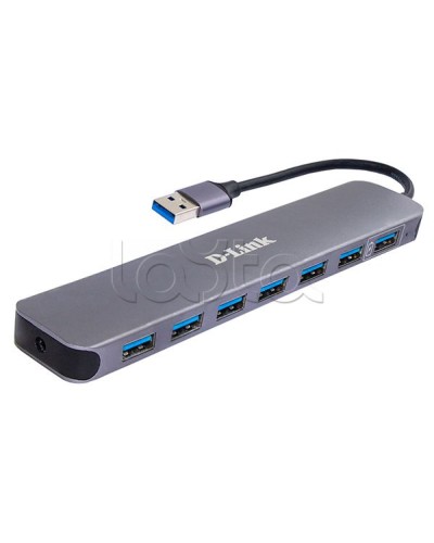 Концентратор с 7 портами USB 3.0 D-Link DUB-1370/B2A в Королеве Дополнительное оборудование для сетей Pintop.ru
