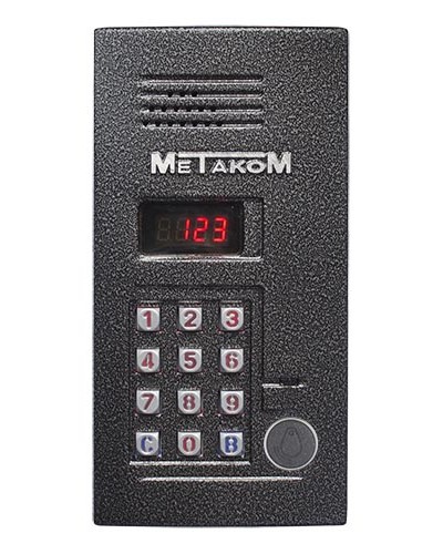 Блок вызова домофона Метаком MK2012-RFEVN в Королеве Блоки вызова многоабонентные Pintop.ru