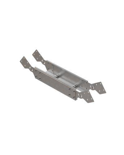 Вертикальный шарнирный угол 150х150х1,2 мм HD85 N КМ-профиль (LSHL150-150-1.2 HD85 N) в Королеве Аксессуары для лотков Pintop.ru