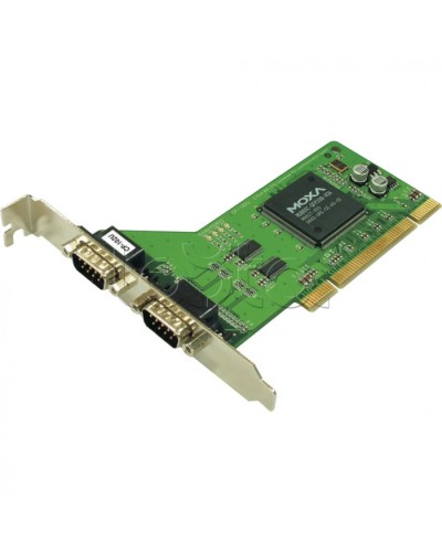 2-портовая плата RS-232 для шины Universal PCI Moxa CP-102U в Королеве Сетевые карты Pintop.ru