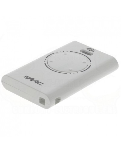 Брелок-передатчик 4-канальный Faac 787010 (белый) в Королеве Устройства радиоуправления для шлагбаумов и автоматики Pintop.ru