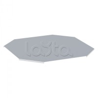 Крышка на ответвитель крестообразный лестничный усиленная 800 мм EKF (kxltp800-2)