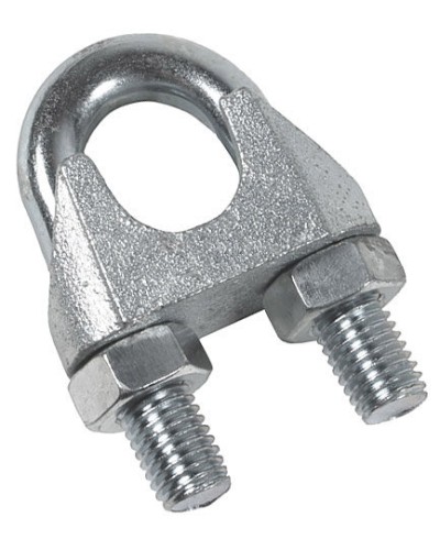 Зажим троса D6 усиленный ПожТехКабель (890-511) в Королеве Трос и аксессуары Pintop.ru