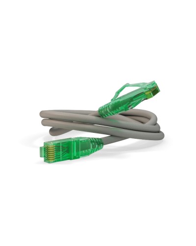 Патч-корд U/UTP Hyperline PC-LPM-UTP-RJ45-RJ45-C6a-1.5M-LSZH-GY в Королеве Патчкорды (медные) Pintop.ru