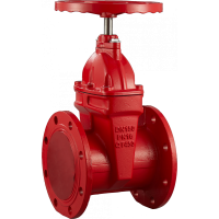 Задвижка шиберная межфланцевая Зд150/1.6-УФ.УХЛ4-"Аква-Гефест"