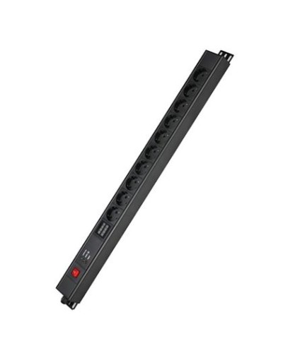 Блок распределения питания вертикальный для 19 шкафов DKC R5VSH10SWOPAM в Королеве Блоки розеток Pintop.ru