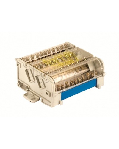 Блок распределительный на DIN рейку 2р 125А, 11х6мм 2х7,5мм 2x9мм. DKC BD125152 в Королеве Блоки розеток Pintop.ru