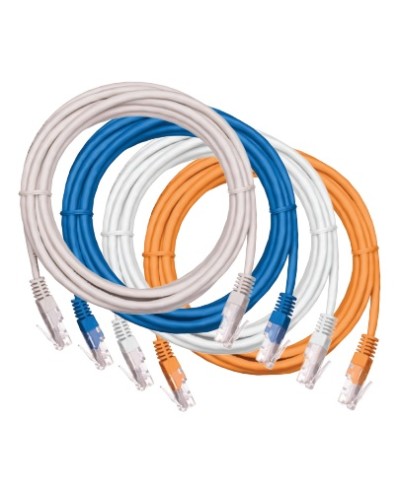 Шнур коммутационный NETLAN U/UTP 4 пары, Кат.5е (Класс D), 100МГц, 2хRJ45/8P8C, T568B, заливной, многожильный, BC (чистая медь), PVC нг(B), оранжевый, 2м, уп-ка 10шт. NETLAN EC-PC4UD55B-BC-PVC-020-OR-10 в Королеве Патчкорды (медные) Pintop.ru