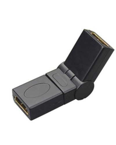 Соединитель поворотный HDMI розетка(А)/ HDMI розетка(А) LAZSO (APHH00/AA(S)) в Королеве Коннекторы Pintop.ru