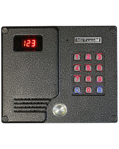 Блок вызова домофона Метаком MK2007-TM-EV в Королеве Блоки вызова многоабонентные Pintop.ru