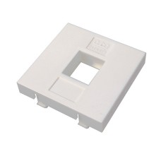 Адаптер Mosaic 45 х 45 мм для модуля Keystone, 1 порт, белый Datarex DR-5301