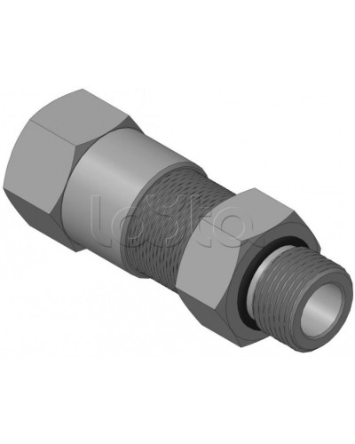 Кабельный ввод с резьбой G1/2 мм для прокладки кабеля в металлорукаве РЗ-ЦП-12, с уплотнением кабеля и проходным диаметром кабеля d=6-10 мм Спектрон КВМ-12/10-Н-G1/2 в Королеве Аксессуары для кабель-канала Pintop.ru