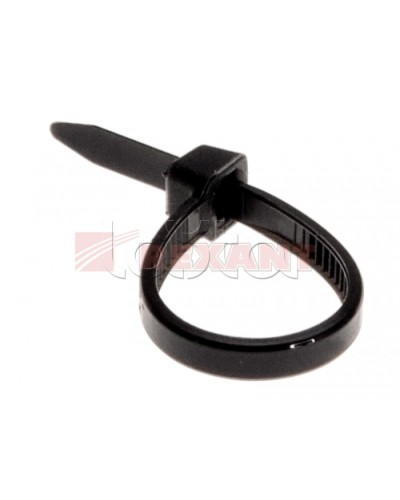 Хомут-стяжка нейлоновый 2.5х60 мм чёрный (100шт/уп) REXANT 07-0061 в Королеве Стяжки-хомуты Pintop.ru