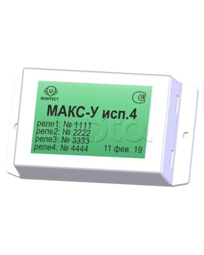 Модуль адресный управляющий Юнитест МАКС-У исп.4 в Королеве Адресная система пожарной сигнализации Юнитест Pintop.ru