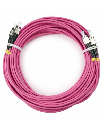 Шнур оптический duplex FC-FC 50/125 mm OM4 10м LSZH в Королеве Патч-корды оптические Pintop.ru