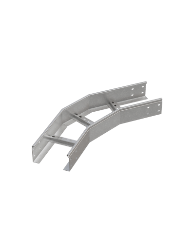 Угол лестничный горизонтальный 45 гр. 100х300х2,0 мм N КМ-профиль (LGL45-100-300-2.0 N) в Королеве Аксессуары для лотков Pintop.ru