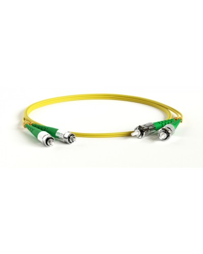 Патч-корд волоконно-оптический Hyperline FC-D2-9-FC/AR-ST/AR-H-3M-LSZH-YL в Королеве Патч-корды оптические Pintop.ru