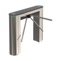 Приводной турникет тумбовый "Ростов-Дон АТТ10М/КП1лв" НЕРЖ-АР (нержавеющая сталь)
