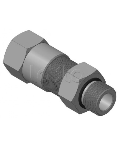 Кабельный ввод для бронированного кабеля с уплотнением внутренней оболочки кабеля резьбой G1/2, внешним диаметром кабеля Dm=14-18 мм и проходным диаметром кабеля d=8-12 мм Спектрон КВБ-18/12-Н-G1/2 в Королеве Аксессуары для кабель-канала Pintop.ru