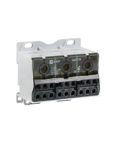 Блок распределительный КБР тройной 175A EKF PROxima (kbr3-175) в Королеве Боксы для автоматов Pintop.ru