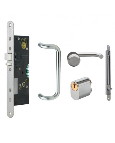 Готовый комплект для установки замка RusGuard Моторный замок RG-Lock 595 (KIT) (Комплект) в Королеве Защелки Pintop.ru