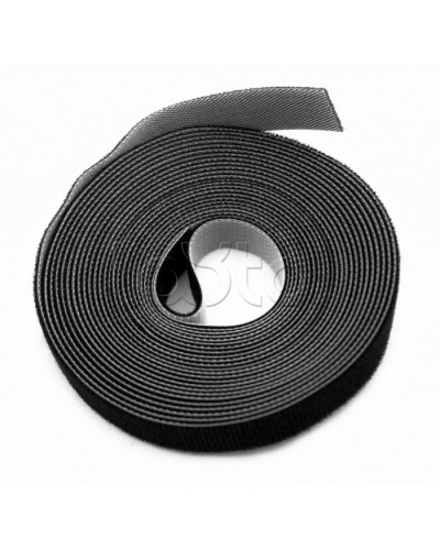 Лента липучка в рулоне, ширина 25 мм Hyperline WASNR-5x25-BK в Королеве Стяжки-хомуты Pintop.ru