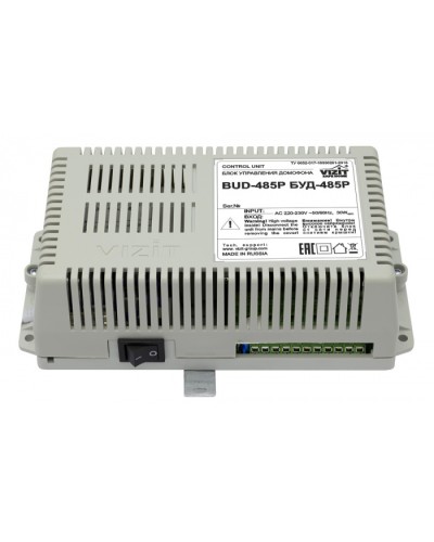 Блок управления домофона Vizit БУД-485Р в Королеве Блоки управления многоабонентные Pintop.ru