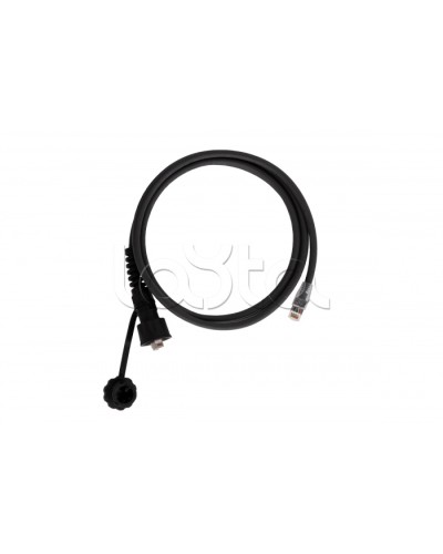 Индустриальный коммутационный шнур NIKOMAX U/UTP 4 пары, переходной, Кат.6 (Класс E), 250МГц, RJ45/8P8C(IP67)-RJ45/8P8C, T568B, многожильный, BC (чистая медь), 24AWG (7х0,195мм), с защитной крышкой, PUR, черный, 2м NIKOMAX (NMC-PC4UE55B-020-IS-TR-BK) %rs_