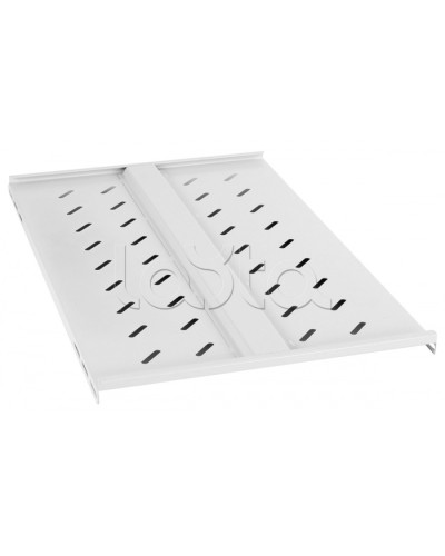 Полка 19 перфорированная глубиной 700 мм, усиленная до 100кг Cabeus SH-J018-FC-1000-100KG в Королеве Полки для шкафов и стоек Pintop.ru