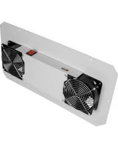 Блок вентиляторный TLK (TLK-FAN2-TERM-GY) для настенных шкафов серии TWC и TWA в Королеве Вентиляторные модули Pintop.ru