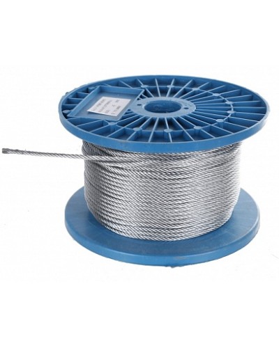 Трос стальной DIN 3055 3мм (200 м/уп) Промрукав (PR08.4821) в Королеве Трос и аксессуары Pintop.ru