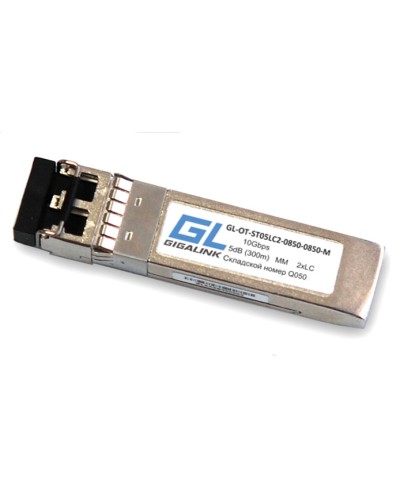 SFP+ модуль Gigalink GL-OT-ST05LC2-0850-0850-M в Королеве Модули SFP/XFP/GBIC Pintop.ru