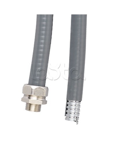 Металлорукав DN 20мм в гладкой EVA изоляции, Dвн 20,5 мм, Dнар 27,0, IP66, 50 м, цвет серый DKC 607E022 в Королеве Металлорукав Pintop.ru